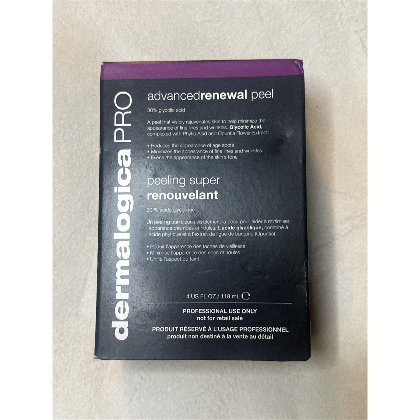 Dermalogica Advanced Renewal Peel Pro Size 4.0 fl oz/ 118 ml New In Box