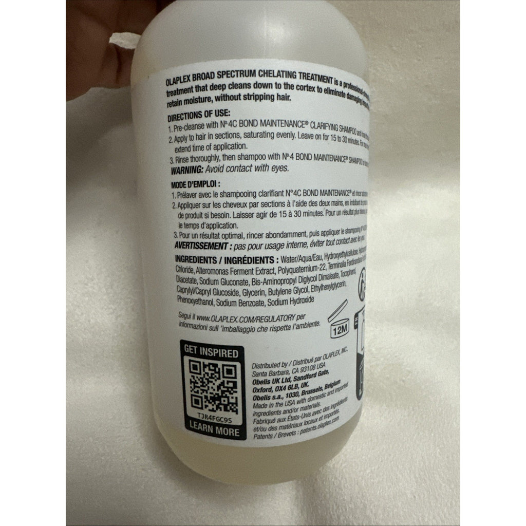 Authentic OLAPLEX BROAD SPECTRUM CHELATING TREATMENT 12.55 oz
