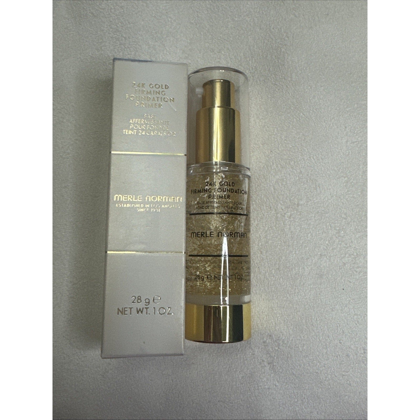 Merle Norman 24K GOLD FIRMING FOUNDATION PRIMER - 1oz NEW