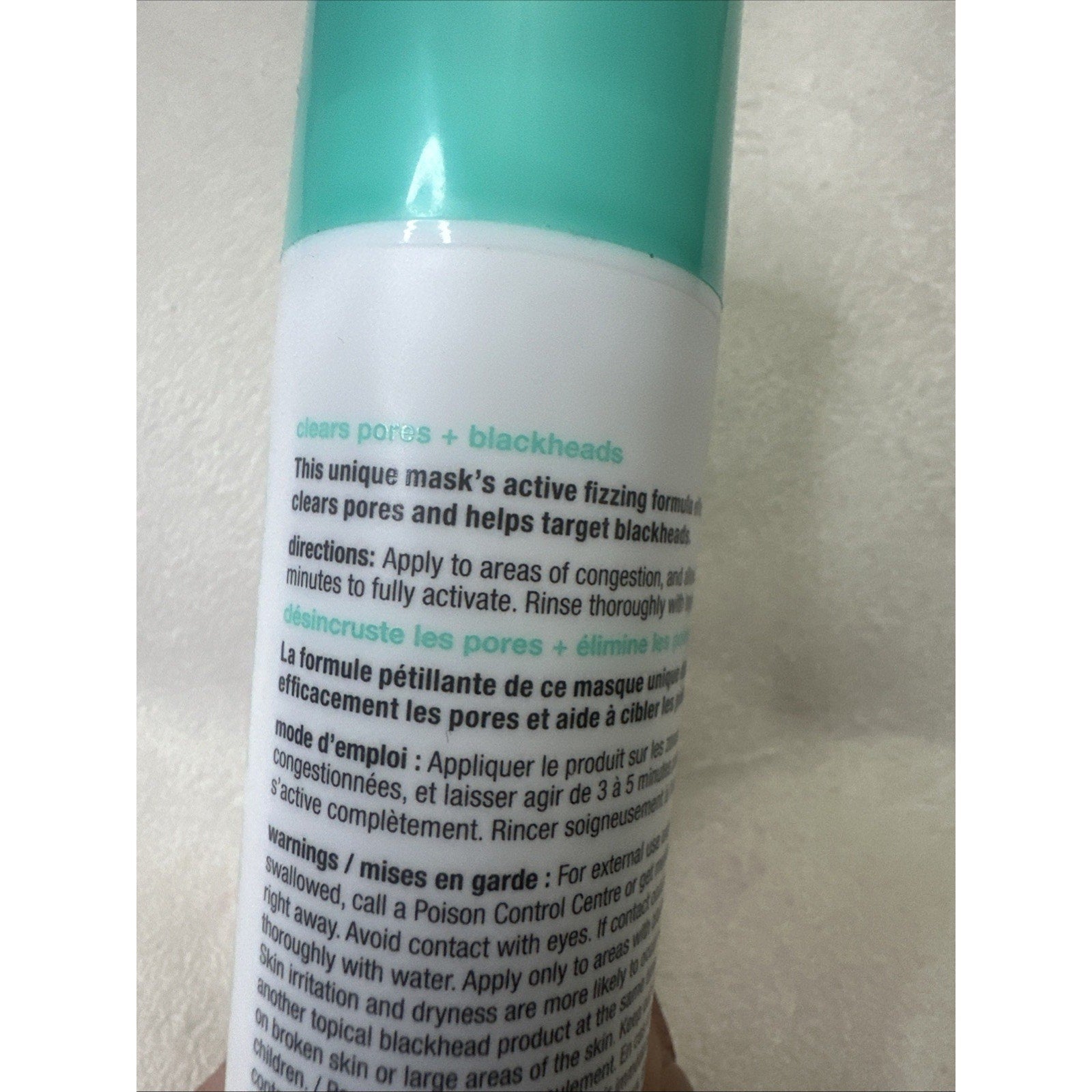 Dermalogica Clear Start Blackhead Clearing Fizz Mask 1.7 oz. 50ml Mask NWOB