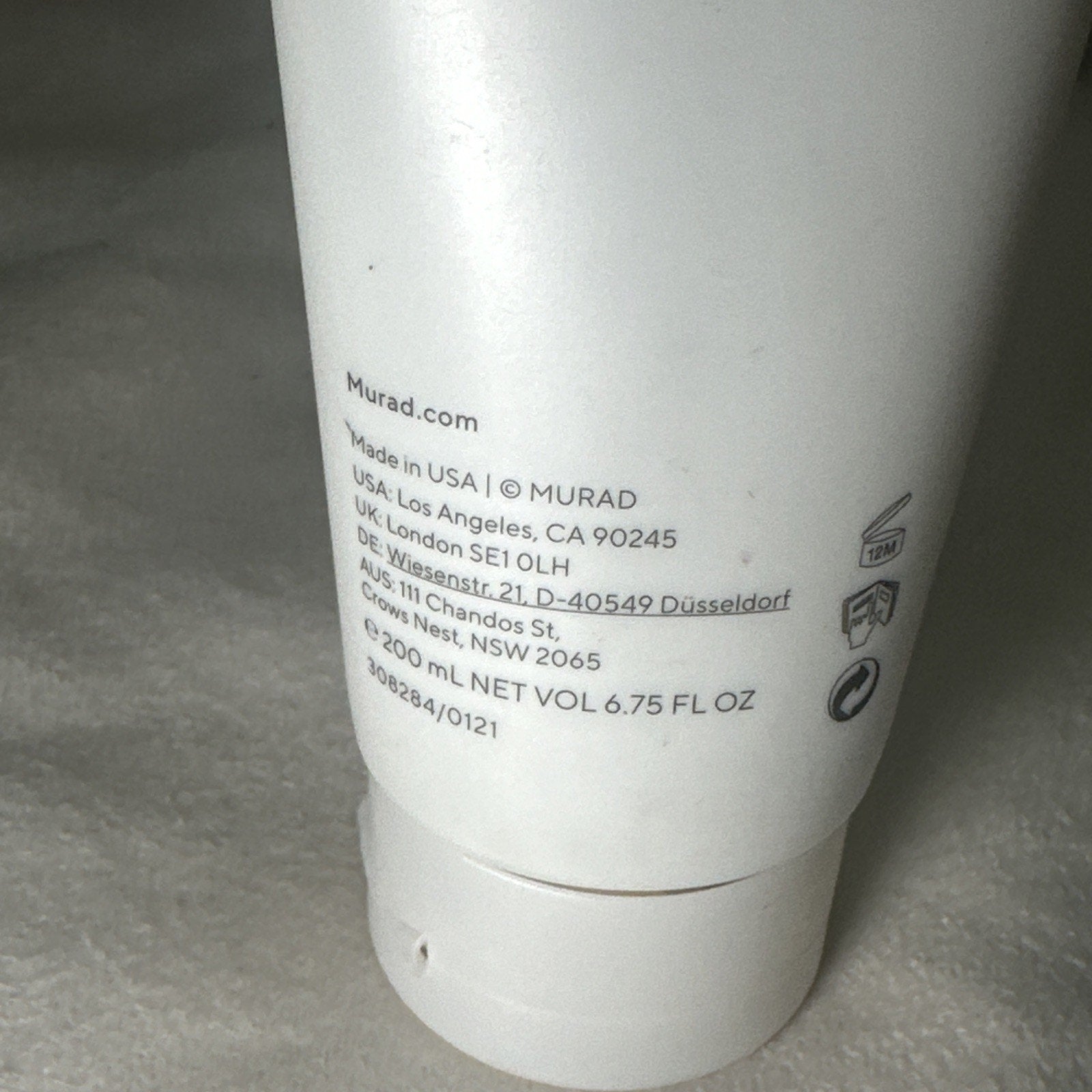 Murad Step 1 Cleanse Environmental Shield Essential-C Cleanser 6.75 oz Sealed