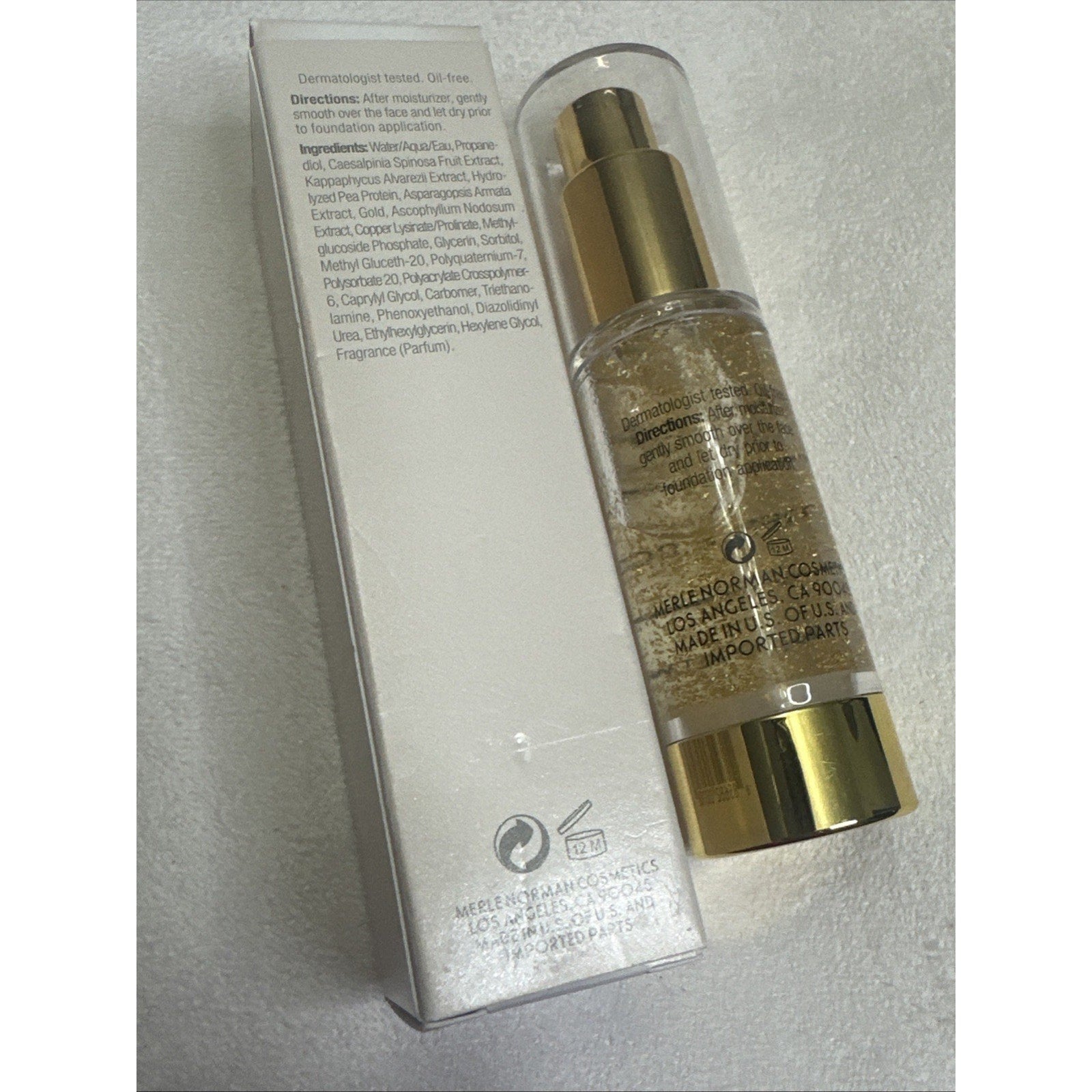 Merle Norman 24K GOLD FIRMING FOUNDATION PRIMER - 1oz NEW